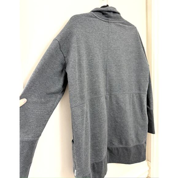 Eddie Bauer Loungewear Capsule Minimalist Camp Fleece Open Cardigan Sweater L - Picture 12 of 14